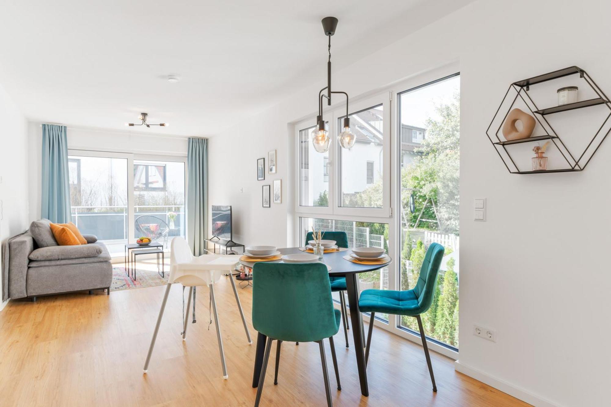 Finest Design Stuttgart Airport Messe Appartement Ostfildern Kamer foto